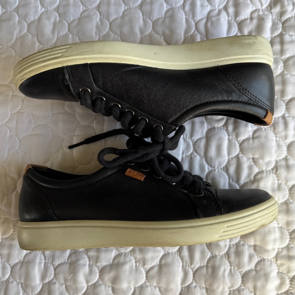 ecco Soft 7 Leather Lows Women's Size 6 - Picture 3 of 7